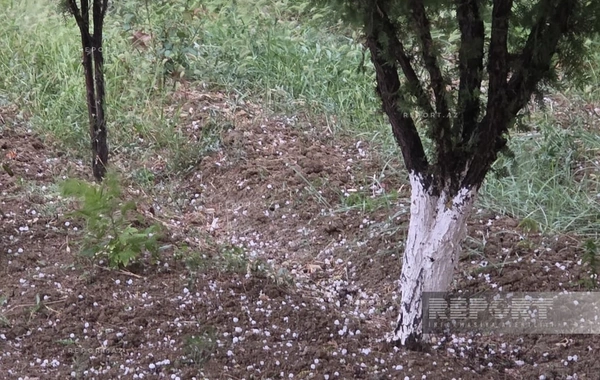 Naxçıvana leysan və dolu yağır