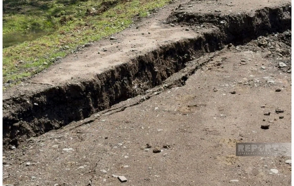 Hirkan–Daşdatük–Biləsər avtomobil yolunda torpaq sürüşməsi yenidən aktivləşib