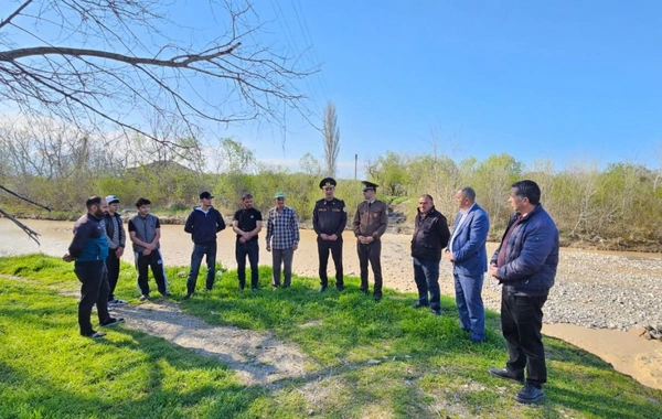 FHN tərəfindən "Yaz-yay fəsillərində sel təhlükəsi" mövzusunda növbəti tədbirlər keçirilib