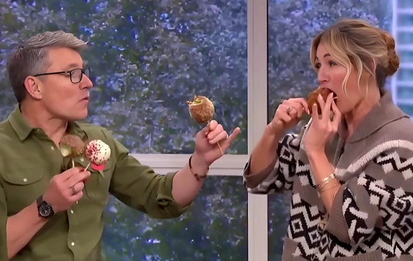 Известная ведущая сломала зуб в прямом эфире