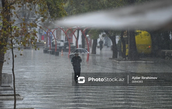 Bəzi ərazilərdə yağıntılı və küləkli hava şəraiti müşahidə olunur - FAKTİKİ HAVA