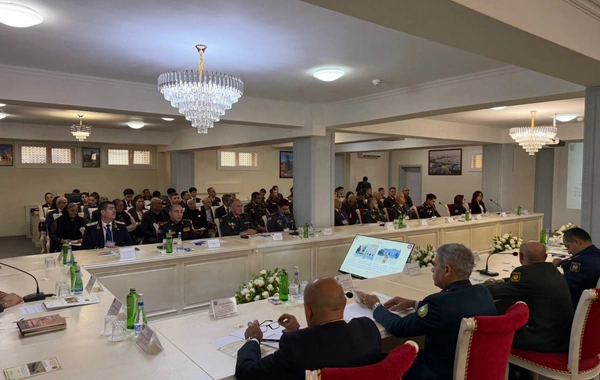 Daxili Qoşunların Hərbi İnstitutunda "Zəfər tarixi" elmi-nəzəri konfransı keçirildi