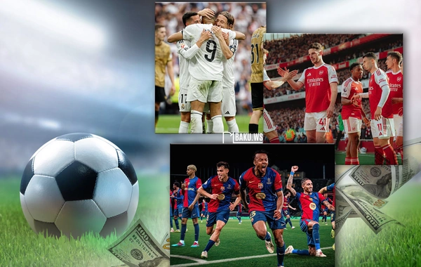 2025-ci ilin ən BAHALI futbol klubları - SİYAHI