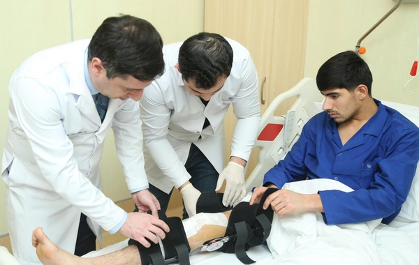 Təyyarə qəzasında xəsarət alan bir nəfər ambulator müalicə üçün evə buraxılıb