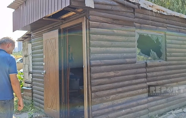 Kiyevdə Rusiyanın hücumu nəticəsində azərbaycanlıya məxsus restoran dağılıb