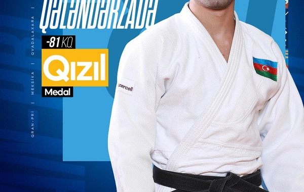 Azərbaycan cüdoçuları Qran-pridə 2 qızıl, 1 bürünc medal qazanıblar
