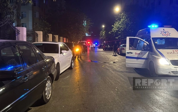 Sumqayıtda binadakı yanğında 17 nəfər tüstüdən zəhərlənib