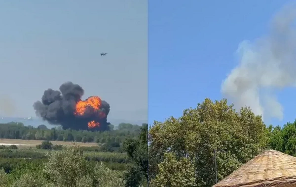 Türkiyədə F-16 təlim təyyarəsi qəzaya uğrayıb - Pilot katapult edib