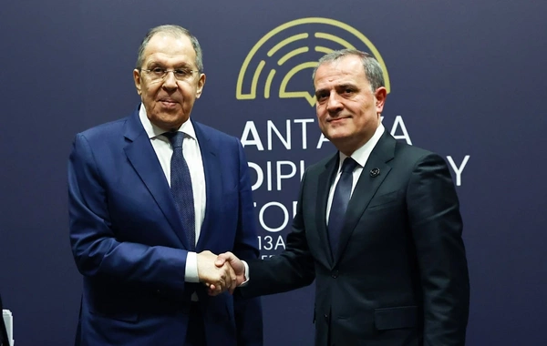 Foreign Ministers of Azerbaijan and Russia held a meeting in Antalya