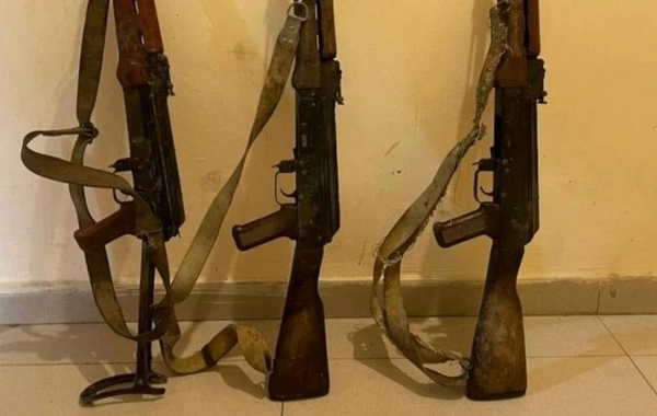 Ötən gün işğaldan azad olunan bölgələrdə silah-sursat aşkarlanıb