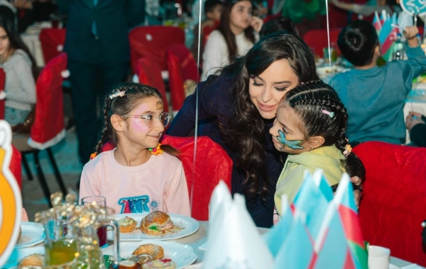 Leyla Əliyeva Heydər Əliyev Fondunun uşaqlar üçün təşkil etdiyi bayram şənliyindən paylaşım edib