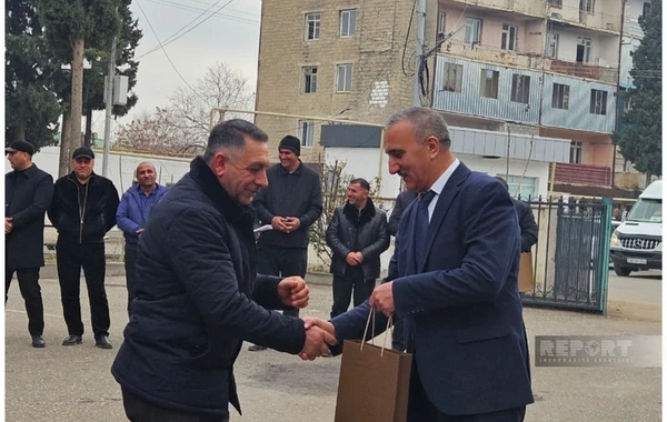 Ağdərənin dörd kəndinə qayıdan ailələrə mənzillərin açarları təqdim edilib