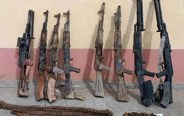 Ötən gün ölkədə 8 avtomat, 2 pulemyot və digər silah-sursatlar aşkarlanıb