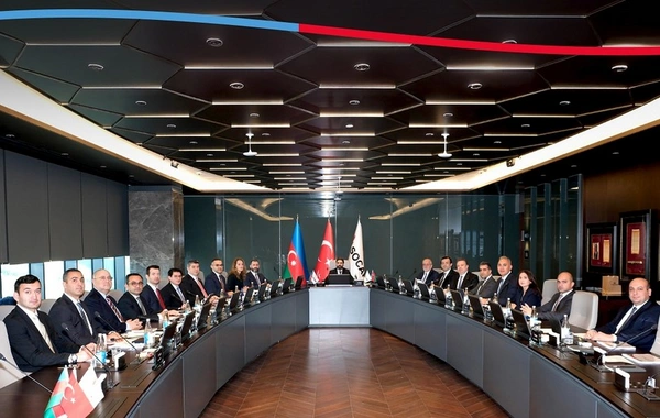 SOCAR Türkiyənin gələn il üçün hədəfləri müzakirə edilib