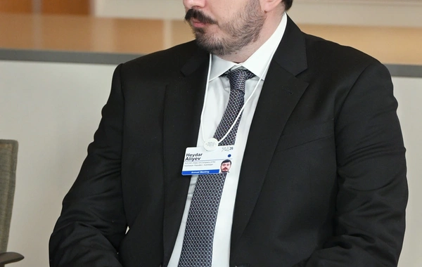 İlham Əliyev Davosda "Vestas Wind Systems" şirkətinin rəsmisi ilə görüşüb