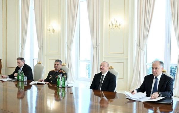 İlham Əliyev Slovakiya baş nazirinin müavininin başçılıq etdiyi nümayəndə heyətini qəbul edib