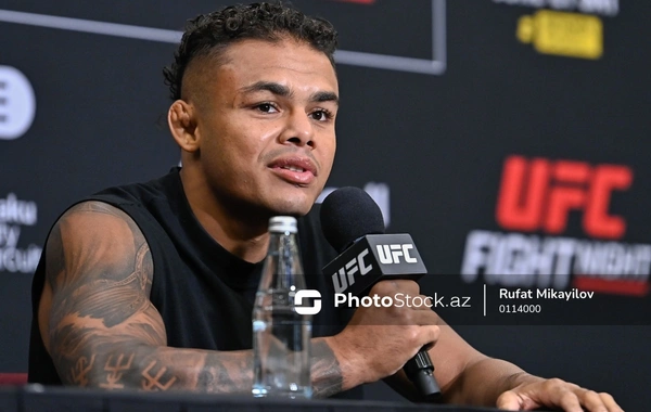 Бразильскому бойцу понравились азербайджанские фанаты UFC