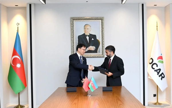 SOCAR ilə Çinin "CNOOC" şirkəti arasında Anlaşma Memorandumu imzalanıb