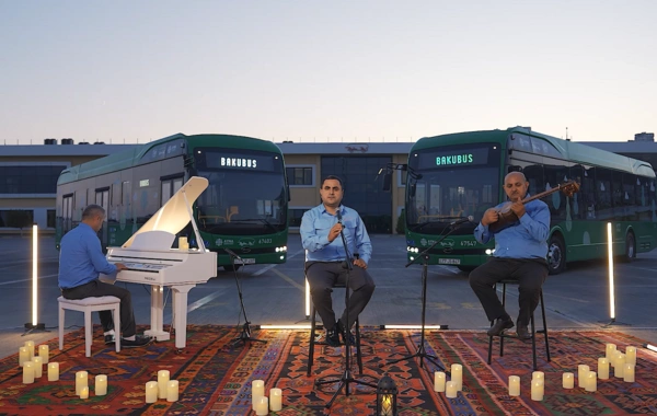 BakuBus sürücülərindən Milli Musiqi Gününə özəl layihə: Depoda İntizar sədaları