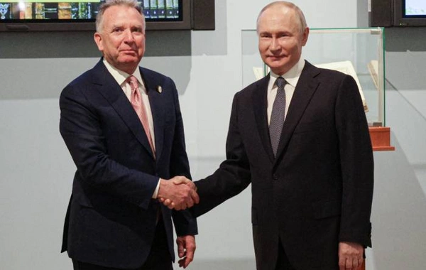 Trump commented on the meeting between Putin and Whitcoff