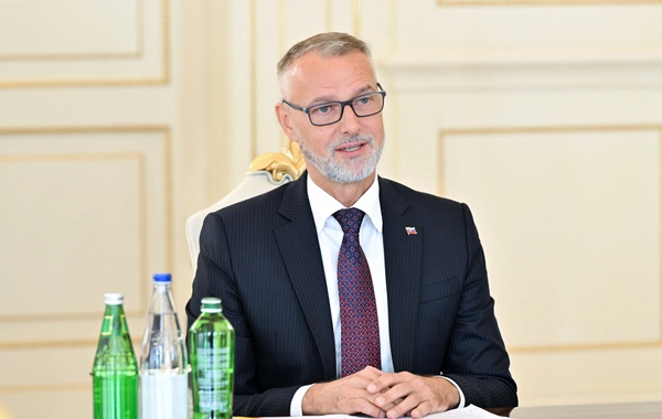 President Ilham Aliyev received a delegation headed by the Chairman of the National Council of Slovakia
