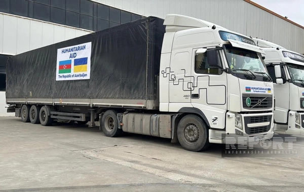 Azərbaycan Ukraynaya növbəti humanitar yardım göndərib