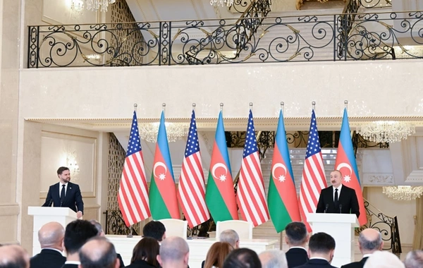 Ильхам Алиев и вице-президент США Джей Ди Вэнс выступили с заявлениями для прессы