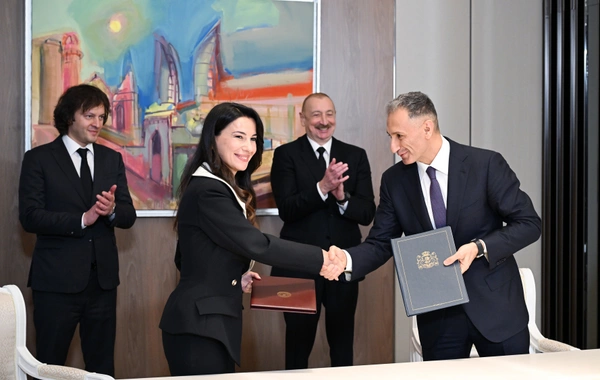 İlham Əliyevin Gürcüstanın Baş naziri ilə görüşü olub