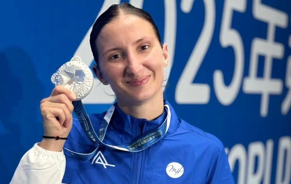 Azərbaycan karateçisi Çində keçirilən Dünya Oyunlarında gümüş medal qazanıb