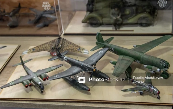 17 yaşında təyyarə idarə edən pilotun miniatür dünyasından FOTOREPORTAJ