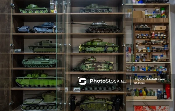 17 yaşında təyyarə idarə edən pilotun miniatür dünyasından FOTOREPORTAJ