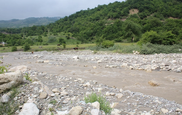 Bu çay üzərində 600 metrlik mühafizə divarı tikiləcək