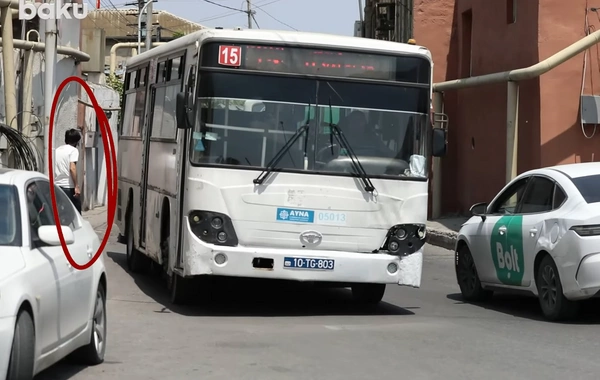 Piyadaların kabusuna çevrilən yol: Keşlə məscidinin qarşısındakı ərazidə PROBLEM
