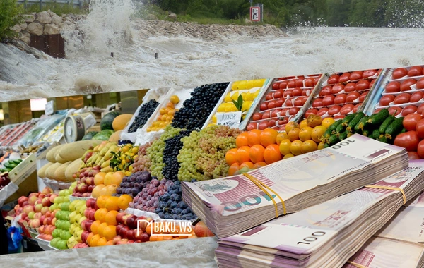 Güclü yağışlar bu yay meyvə və tərəvəzin qiymətinə necə təsir edəcək? - VACİB AÇIQLAMA
