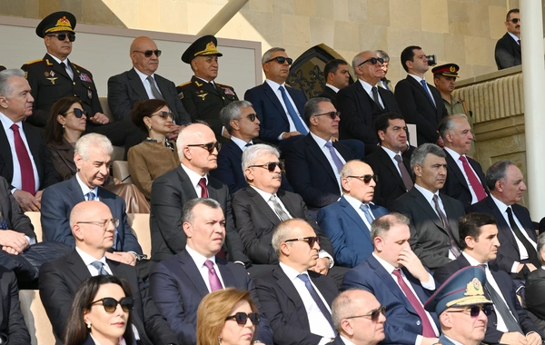 Vətən müharibəsində Qələbənin beşinci ildönümünə həsr olunmuş Hərbi parad keçirilib