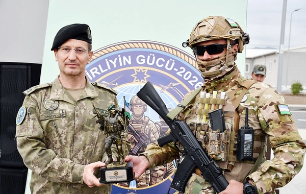"Birliyin Gücü – 2026" birgə hərbi təlimi başa çatıb