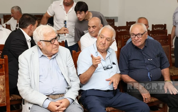 Çingiz Əlioğlu ilə vida mərasimi keçirilib