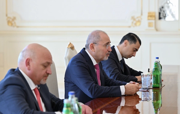 Prezident İlham Əliyev İordaniya Baş nazirinin müavinini qəbul edib