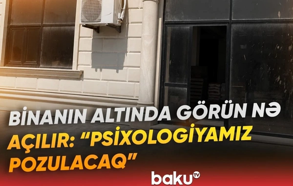 Yaşayış binasının altında mərasim evi açılması sakinlərin etirazına səbəb oldu