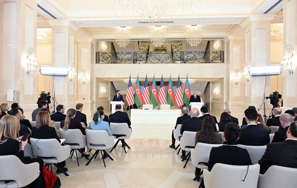 Ильхам Алиев и вице-президент США Джей Ди Вэнс выступили с заявлениями для прессы