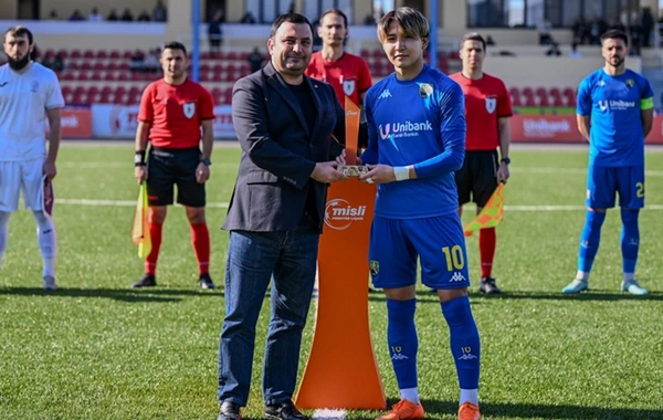 Kəpəzin futbolçusu mükafatlandırılıb