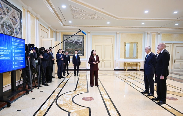Президенты Азербайджана и Казахстана презентовали совместный проект