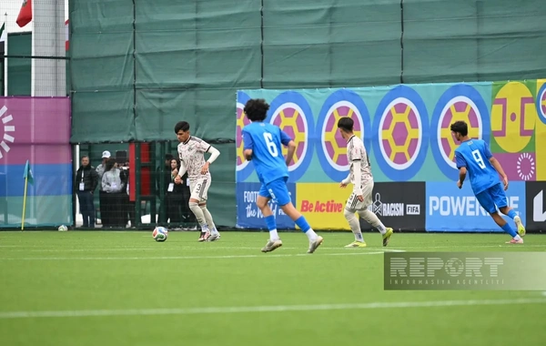 Azərbaycan millisi Bakıda təşkil olunan U-15 dünya çempionatında növbəti matçını keçirib