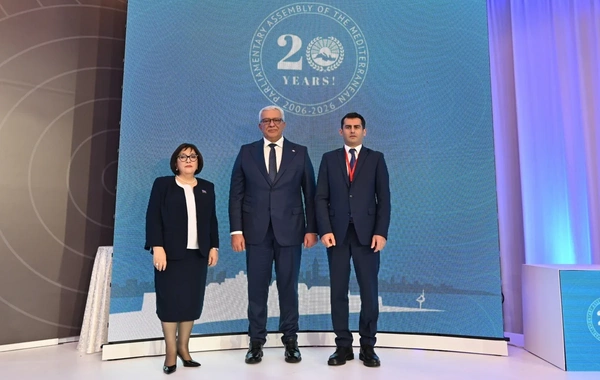 Milli Məclisə Aralıq Dənizi Parlament Assambleyasında müşahidəçi statusu verilib