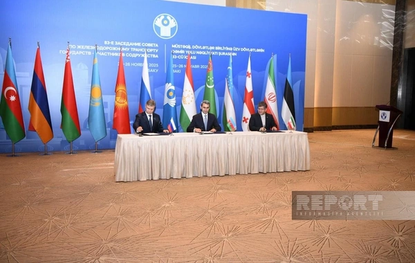 Azərbaycan, İran və Rusiya arasında üçtərəfli Anlaşma Memorandumu imzalanıb