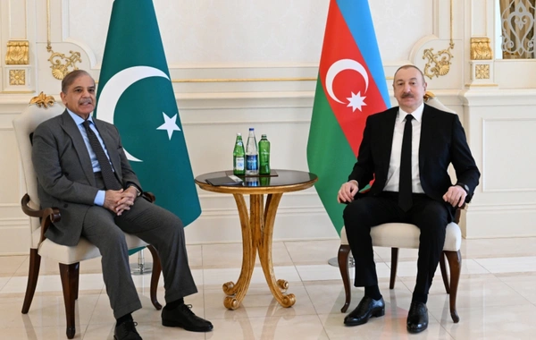 A telephone conversation took place between Ilham Aliyev and Muhammad Shehbaz Sharif