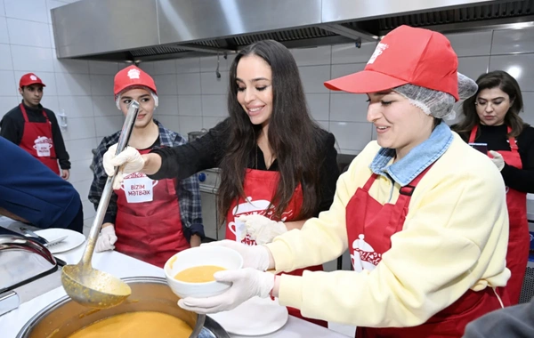 Leyla Əliyeva Qubada iftar məclisində iştirak edib