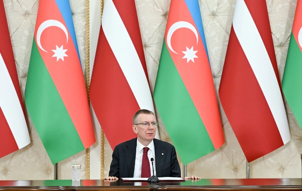 Latviya Prezidentinin Azərbaycana səfəri başa çatıb