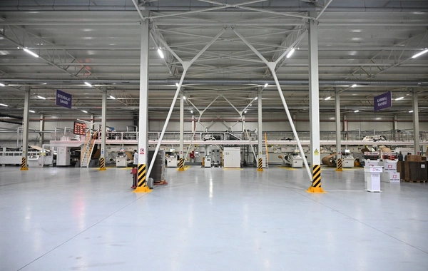 Sumqayıt Sənaye Parkında karton və qutu taralarının istehsalı müəssisəsinin açılışı olub