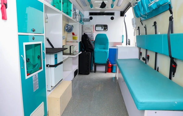 1 saylı İxtisaslaşdırılmış Poliklinikanın Laboratoriya şöbəsinin açılışı olub